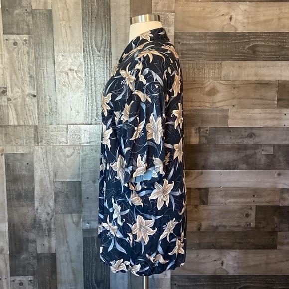 Men’s Pierre Cardin Hawaiian button up shirt XXLarge tropical beach resortwear - Picture 8 of 12